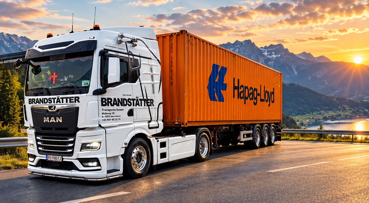 Brandstätter Transporte unterwegs
