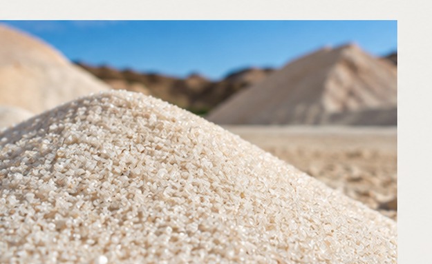 Feiner Quarzsand